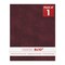 Dark Red Suede 8x10 Uncut Mat Board - Blank Sheets, No Opening